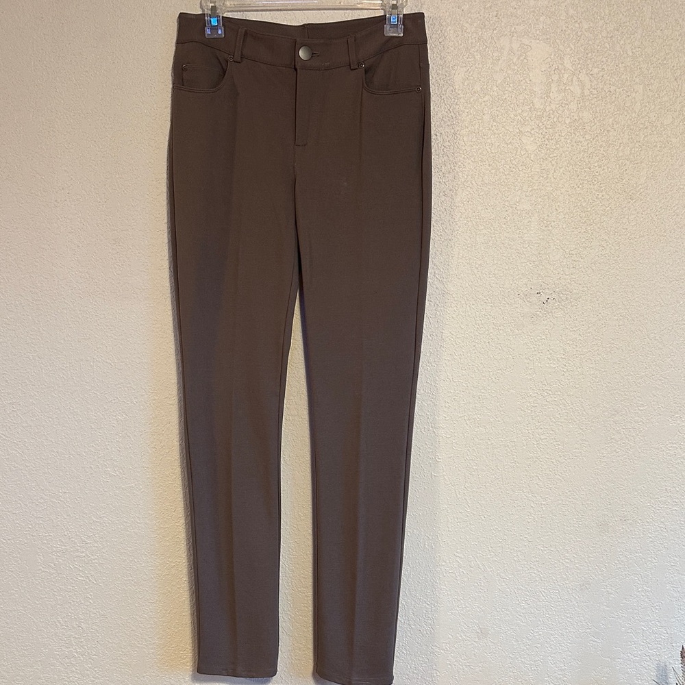 Christopher & Banks Beige Straight Leg Pants